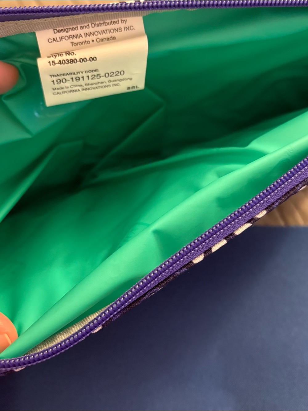 California Innovations Insulated Pouch Set of 3 Leakproof Lunch Snack Bags New - Picture 14 of 15